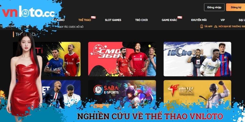 Nghiên cứu về thể thao VNLOTO